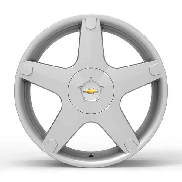 Roda Volcano AXXIS Aro 17" tala 6" Prata